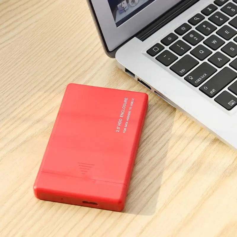 2,5 дюймов USB3.0 SATA3.0 коробка для жесткого диска корпус для внешнего жесткого диска инструмент бесплатно 6 Гбит/с поддержка 3 ТБ UASP протокол HDD корпус