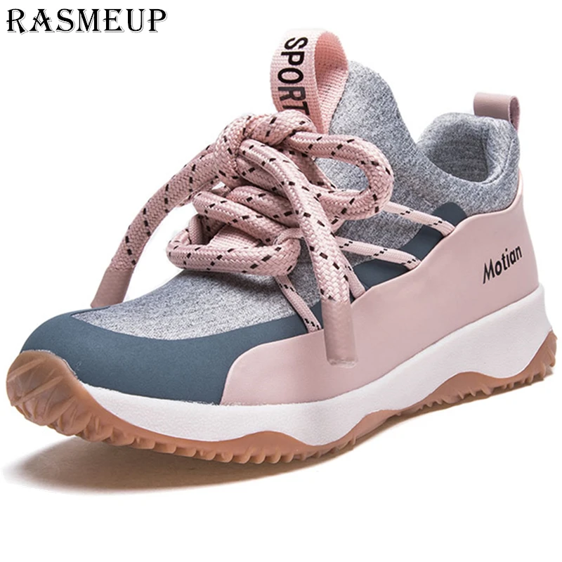 RASMEUP/Модные женские кроссовки на плоской подошве легкие коллекция 2019 года сезон