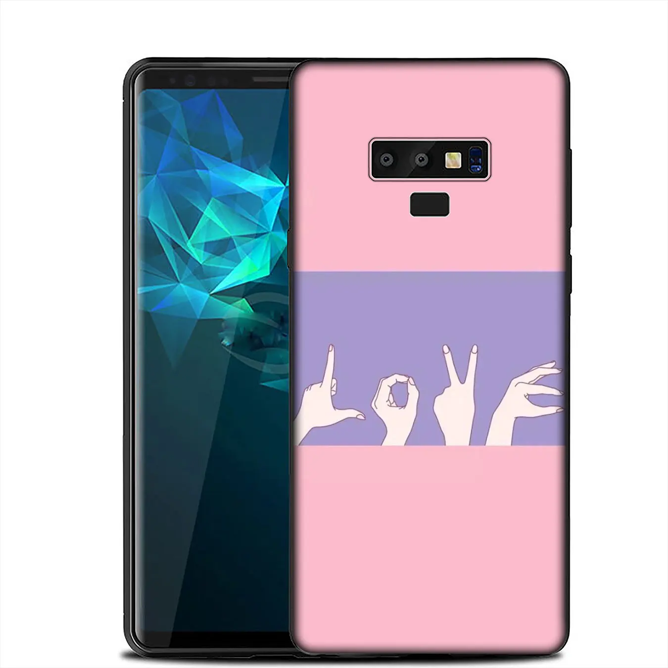 IYICAO мягкий чехол с японским аниме Love Friend ART для Samsung Galaxy A6 A9 A8 A7 2018 A3 A5 2016 2017 Note 9 8 10 Plus