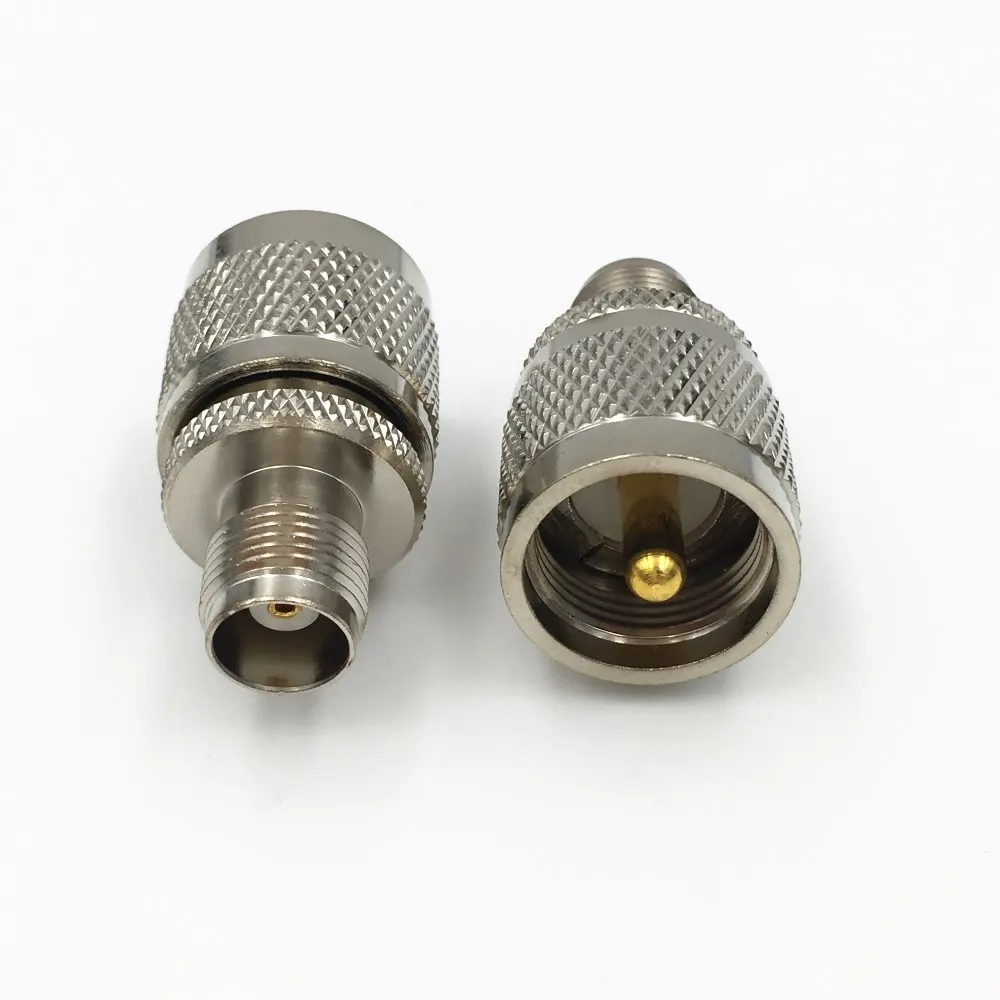 1 шт. латунный UHF PL259 штекер PL 259 разъем к TNC Гнездовой RF коаксиальный прямой