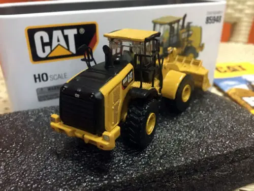 Caterpillar CAT 966 м колесный погрузчик шкала HO строительная #85948|cat wheel loaders|wheel loaders