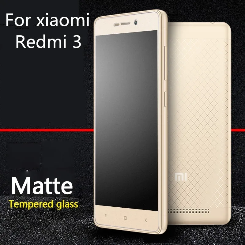 Для XiaoMi Redmi 3 pro 3s 3x5," матовая защитная пленка из закаленного стекла без отпечатков пальцев матовая HD Прозрачная УФ-пленка
