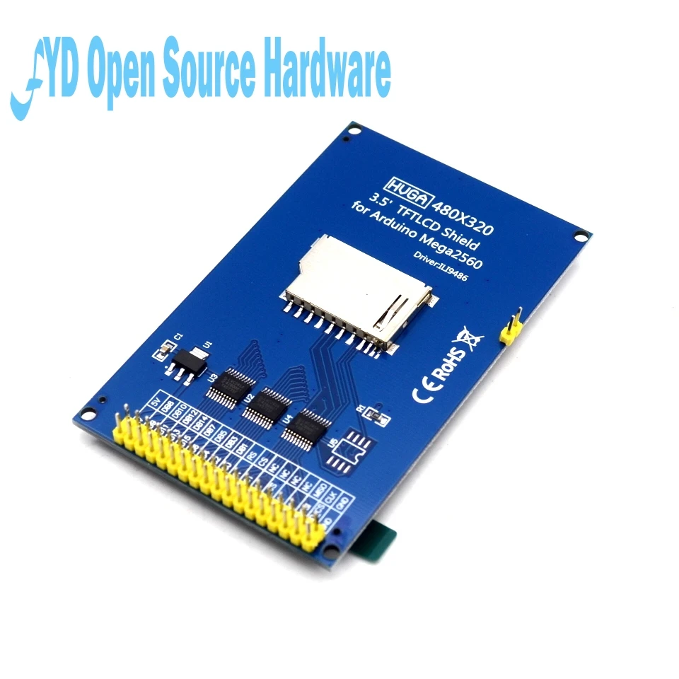 Новый 3 5 дюймов TFT ЖК дисплей модуль экрана 320X480 большой точечная матрица emWin