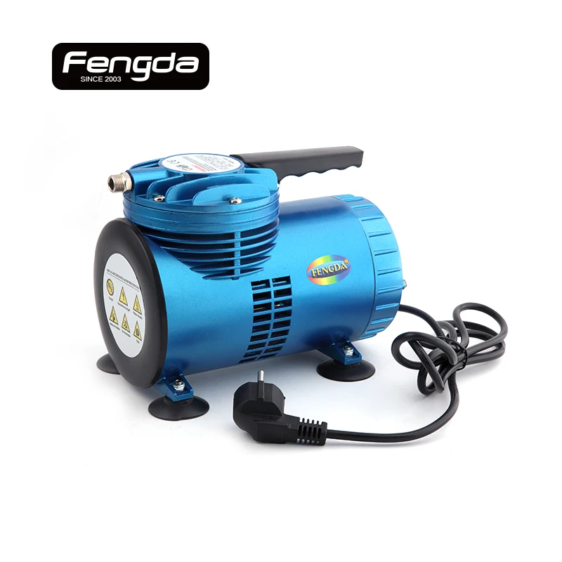 Мини воздушный компрессор Fengda без масла мембранный насос для AS06-1 краска тела