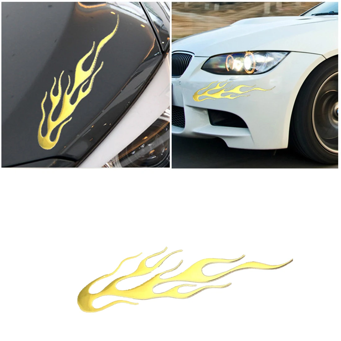 3D наклейка для зеркала заднего вида с имитацией пламени|car sticker|car stylingsticker for car |