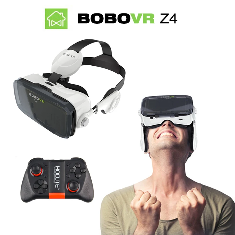 VR коробка 2 0 3D очки Bobovr Z4 мини виртуальной реальности Гарнитура Gafas Google Cardboard