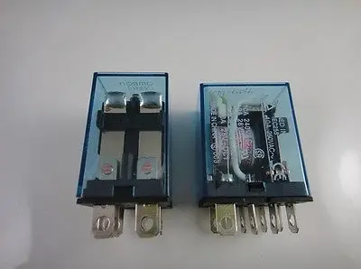 

Реле мощности катушки 8pin 2NO 2NC фотосветодиодная лампа 10A DC24V DPDT