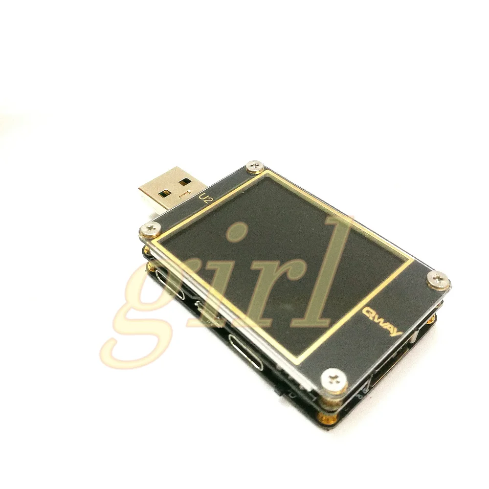 WEB-U2 вольтметр тока USB тестер QC4+ PD3.0 2 PPS протокол быстрой зарядки тест емкости