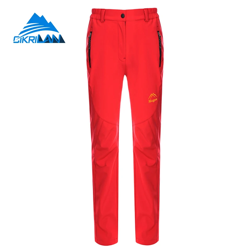 2017 Зима Softshell Ветрозащитный Восхождение Отдых Туризм На Открытом Воздухе Штаны