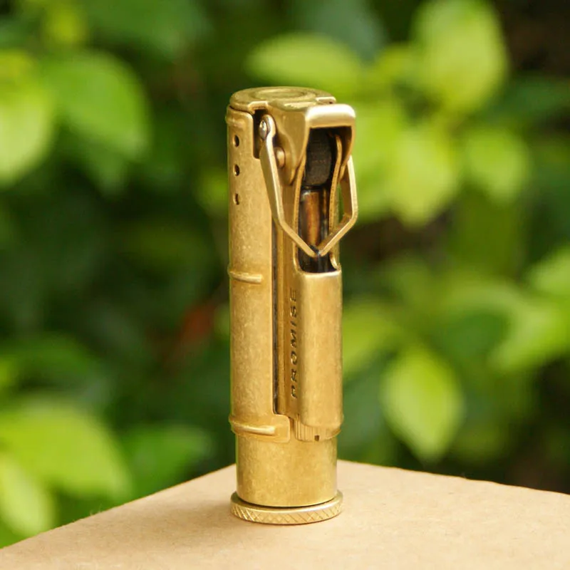 Металлический винтажный керосиновый факел зажигалка медь защищенный от ветра