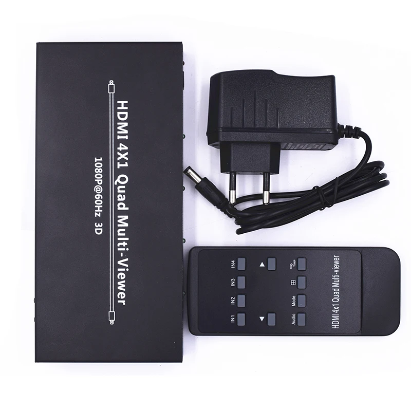 Kebidumei 3D 1080P HDMI 4x1 Quad мульти-просмотра с поддержкой PIP переключатель HD видео