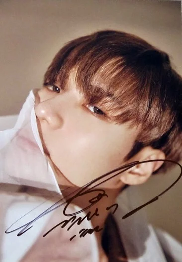 Подпись SHINEE Lee Taemin фото с автографом MOVE ing 6 дюймов Бесплатная доставка 5 версий