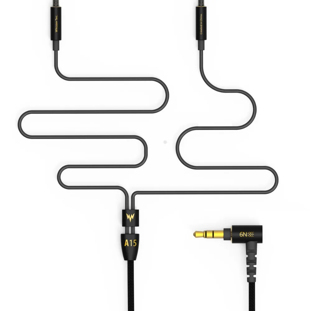 A15 Pro HiFi Bass Hi res наушники Металлические в ухо гарнитуры динамические Hi-res Наушники с разъемом MMCX 3,5 мм спортивные бас наушники