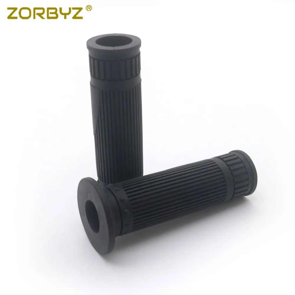 ZORBYZ Универсальный руль мотоцикла 22 мм 7/8 &quotрезиновая рукоятка для Kawasaki Suzuki Honda KTM
