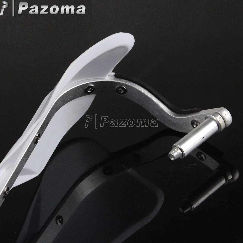 Универсальная защитная накладка для мотоцикла белый отражатель ветра езды по