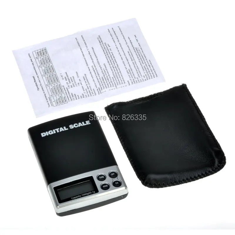 New 1000g x 0.1g Mini Digital Scale Portable LCD Electronic Jewelry Scales Weight Weighting Diamond Pocket | Инструменты