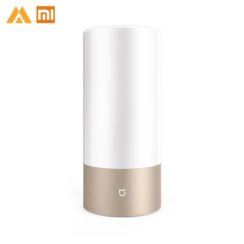 Оригинальный Xiaomi Mi jia лампа для спальни прикроватная Bluetooth WiFi подключение