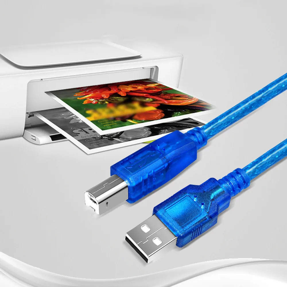 Centechia кабель для передачи данных 23 см USB 2 0 принтера тип A штекер типа B мужское
