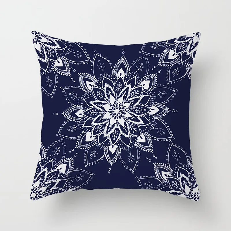 

Fuwatacchi Floral Bohemian Home Decor Cushion Cover Vintage Mandalas Geometric Printed Pillow Cover Chair Sofa Pillow Case
