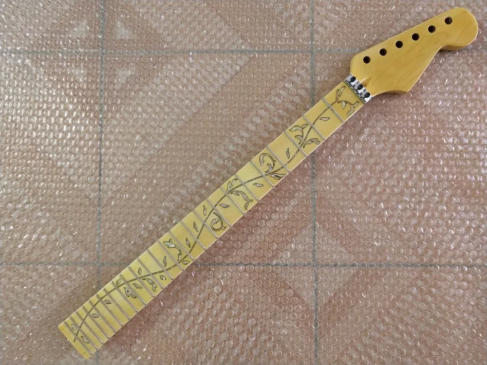 Гитара Шея для ST Замена 24 лада кленовый гриф глянцевая отделка | Спорт и