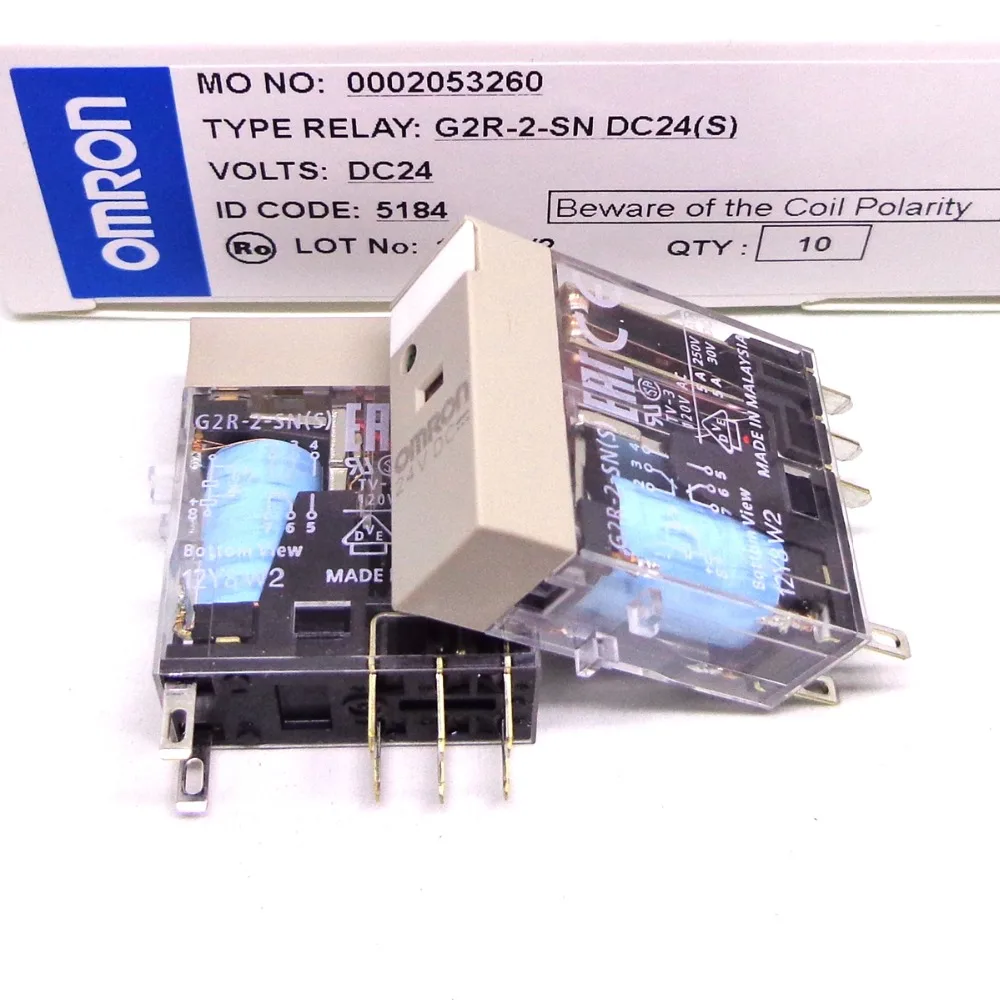 Реле OMRON G2R-2-SND(S) 24VDC DC24V G2R-2-SN(S) 220VAC 24VDC P2RF-08-E абсолютно новое и оригинальное реле