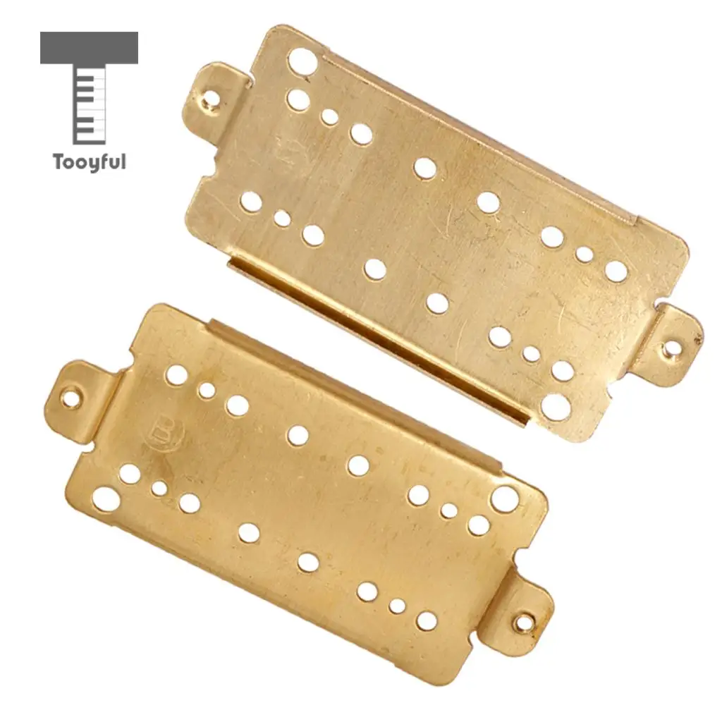 Tooyful электрическая гитара Humbucker Baseplate двойная катушка пикап 52/50 мм расстояние