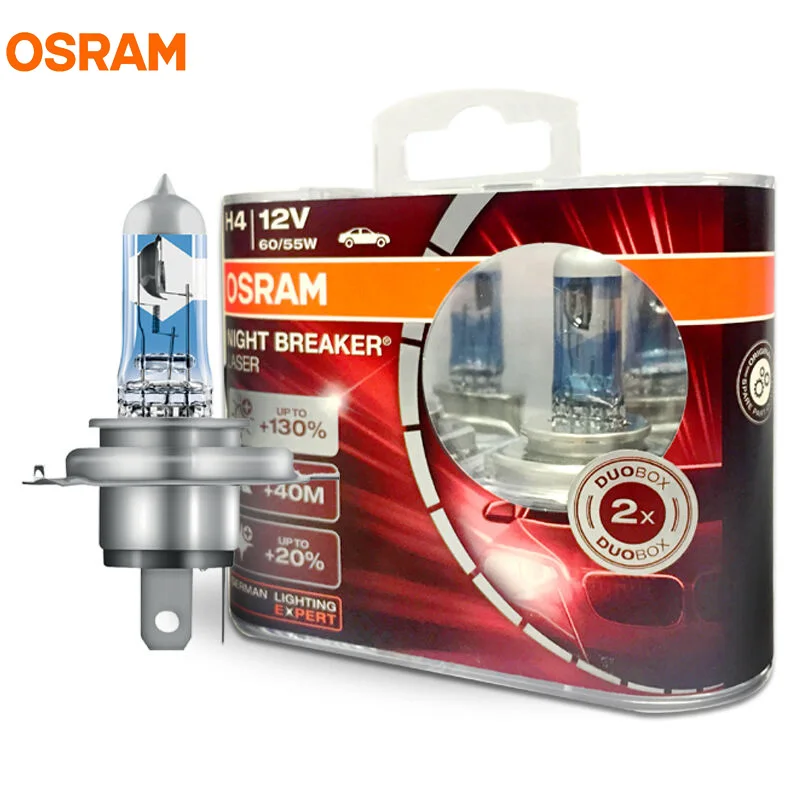 OSRAM H4 12 В 60/55 Вт фар авто лампы Супер яркий обновления лампы|Передние LED-фары для