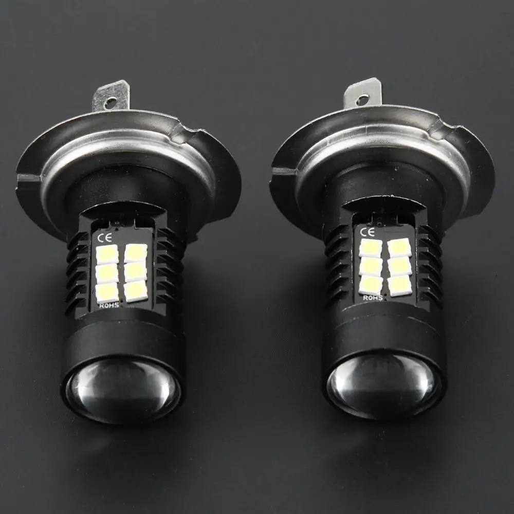 2 шт. 21 Вт 1200лм 21SMD светодиодный автомобильный головной светильник комплект ламп