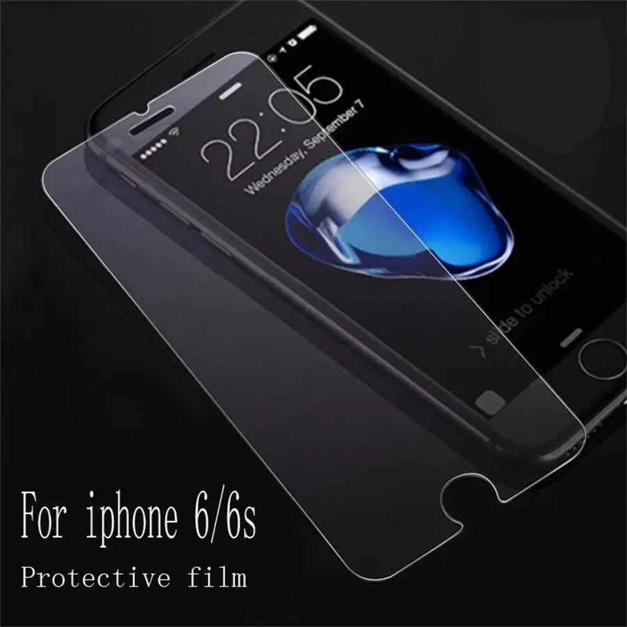 5 шт./лот 2.5D сотовом телефоне защита экрана закаленное Стекло на для iPhone 6 защитное