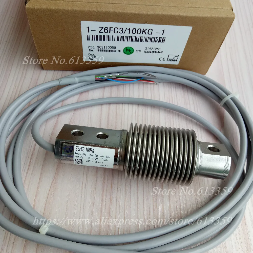 Новые и оригинальные датчики веса грузоподъемностью 100 кг HBM Z6FC3 | Электронные