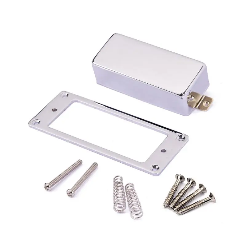 Набор чехлов для гитарного пикапа серебристого цвета GB LP Mini Humbucker Pickup|Детали и