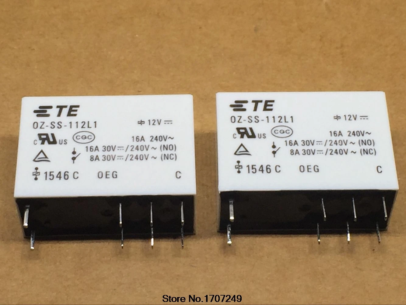 Реле мощности OEG 10 шт./набор 100% унций SS 112L 12VDC 12 В 16A 8PIN|power relay|12v 16aoeg relay |