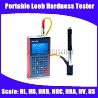 Free shipping Portable Leeb Hardness Tester Meter Measuring Range170960HLD RS232 Wide measuring range Test at any angle
