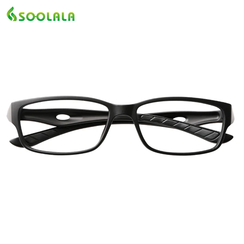 SOOLALA TR90, очки для чтения, спортивный стиль, легкие прозрачные линзы, очки по рецепту, оправа для женщин и мужчин, очки для чтения+ от 0,5 до 4,0