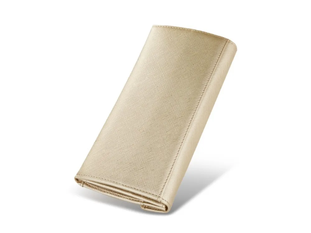 Роскошные женские кошельки из таежной кожи длинный большой Стильный клатч