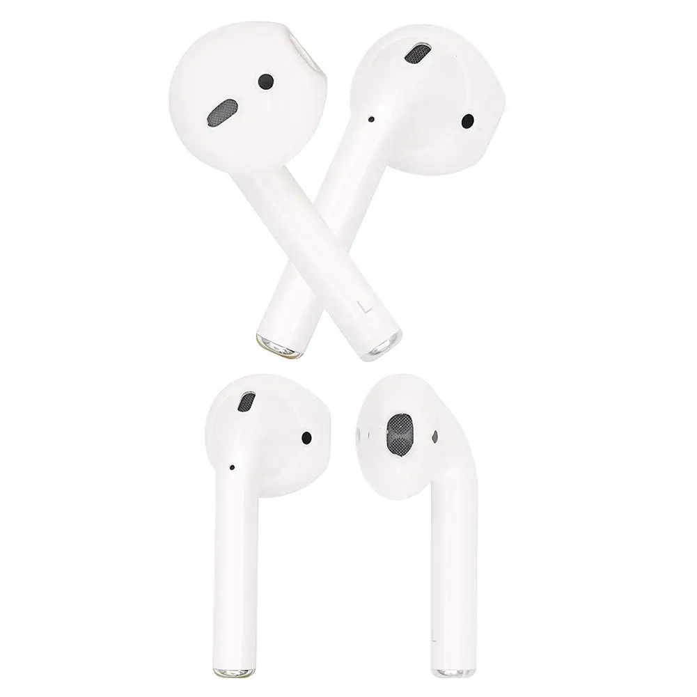 2 пары Ультратонкий силиконовый защитный чехол для Apple AirPods Ear Buds Tip|Аксессуары