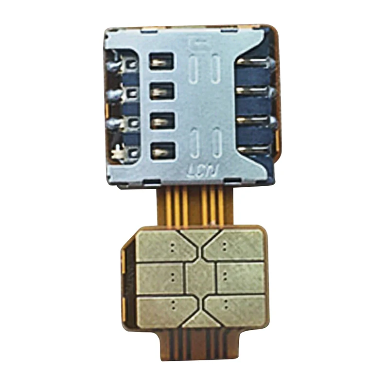 Гибридный двойной сим-карты адаптер Micro SD Nano Sim адаптер расширения для Xiaomi Redmi для Samsung Huawei - Цвет: Micro SIM