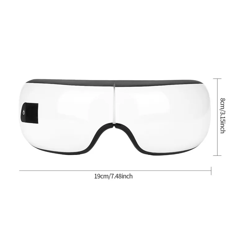 Складной электрический массажер для глаз с Bluetooth массаж под давлением горячего