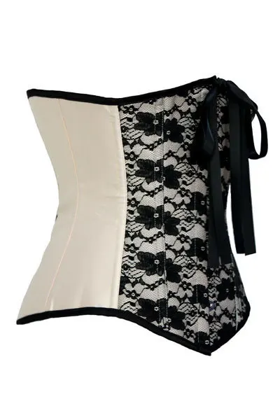 Gunmetal Floral Sparkle Under Waist Corset LC5237 new fashion style 2014 | Тематическая одежда и униформа
