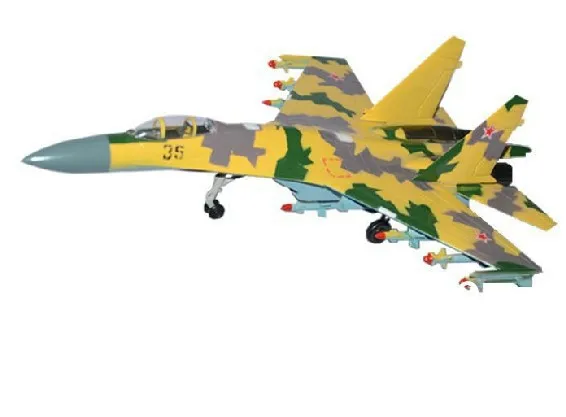 1: 72 литья под давлением модель самолета Su35 Jet Fighter Бесплатная доставка|plane blade|plane