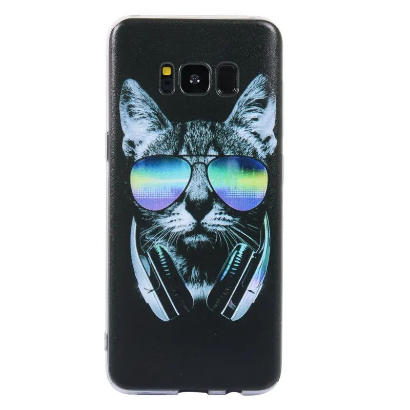 Мягкие чехлы из ТПУ для samsung Galaxy S8 чехол силиконового геля Coque плюс Чехол телефона