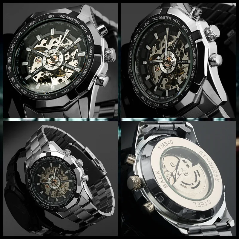 Watches Men Luxury Brand Automatic Self Wind Wristwatches Fashion Business Casual Watch Antique Classic Design Relogio Masculino | Наручные