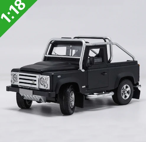 Черный 1:18 сплав игрушечных автомобилей SVX SUV серии модель автомобиля авторизованный дети игрушки оригинальная коробка - Цвет: Черный