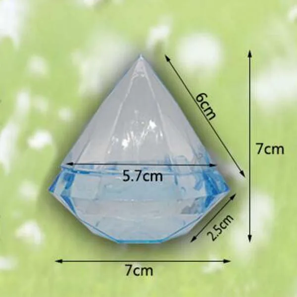 Новое поступление-20 шт./лот прекрасный прозрачный/розовый/синий цвет
