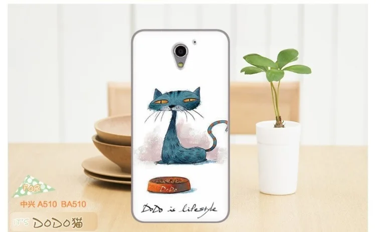 For ZTE Blade A510 BA510 phone bag pouch high quality fashion Soft TPU silicone painting back case cover YH-1 |