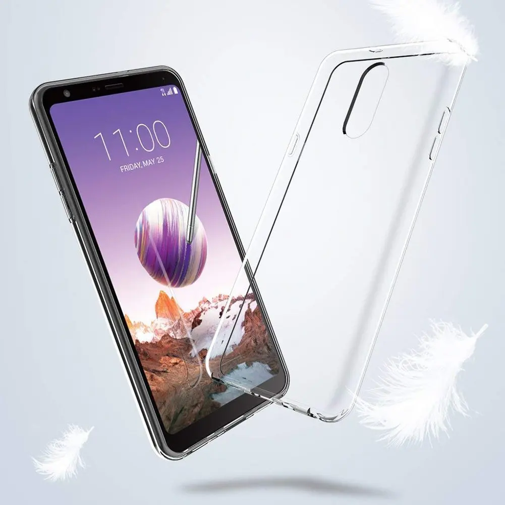 Прозрачный ТПУ для LG Q6 Q7 Q8 G7 Q Stylus Plus Alpha X power 3 ThinQ чехол для телефона X power Q6Plus Q7Plus QStylus X5 чехол