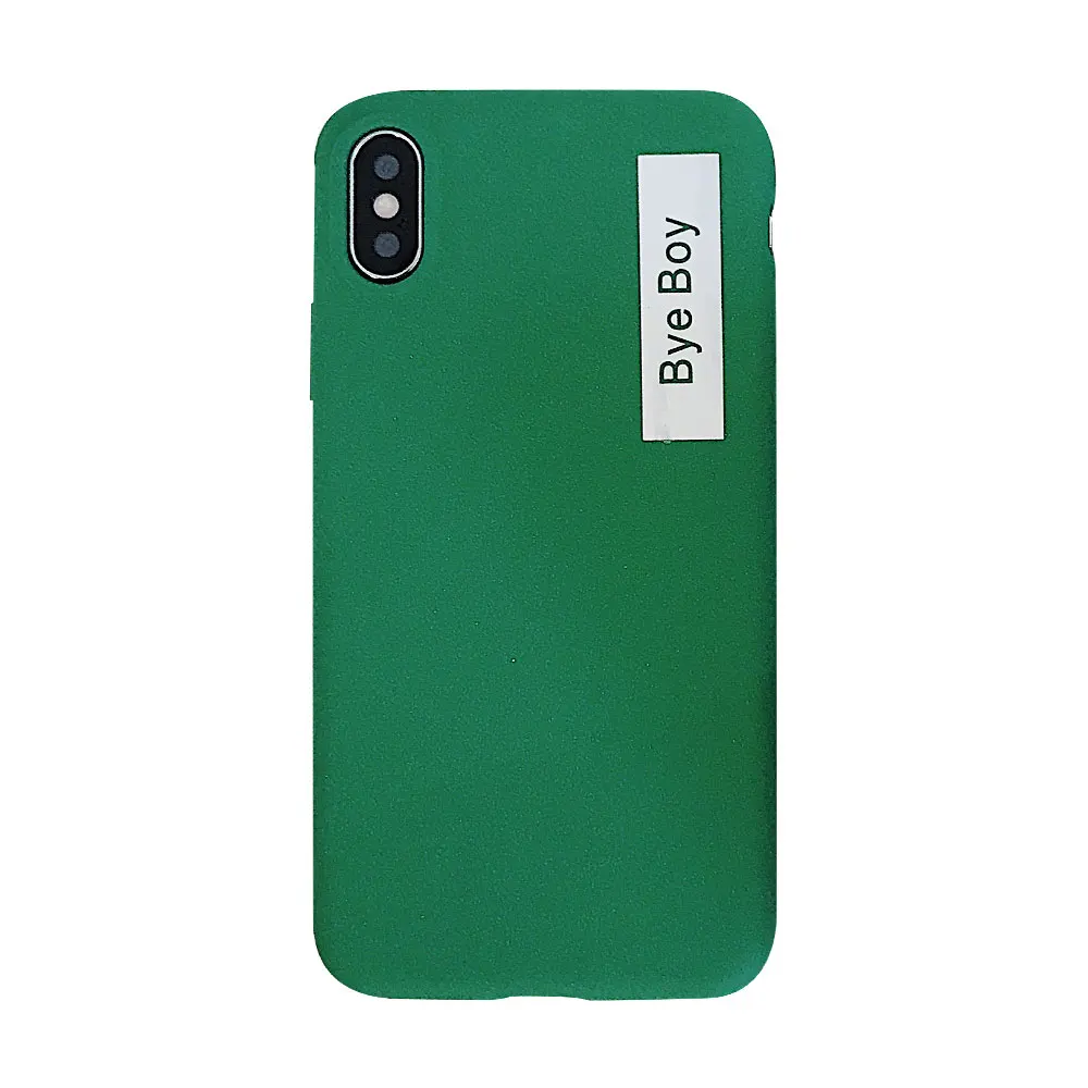 KISSCASE Letter Words Phone Case For Samsung S8 Plus S9 S10 Soft TPU Back Covers Note 9 Candy Color Cases |