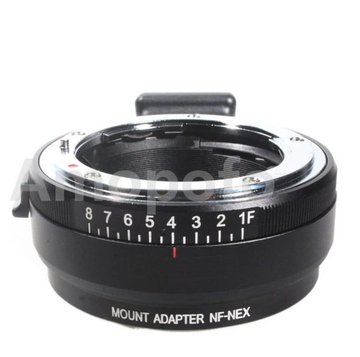 Адаптер для автофокуса Amopofo NF NEX адаптер объектива Nikon AF S F G крепление камеры Sony E A7