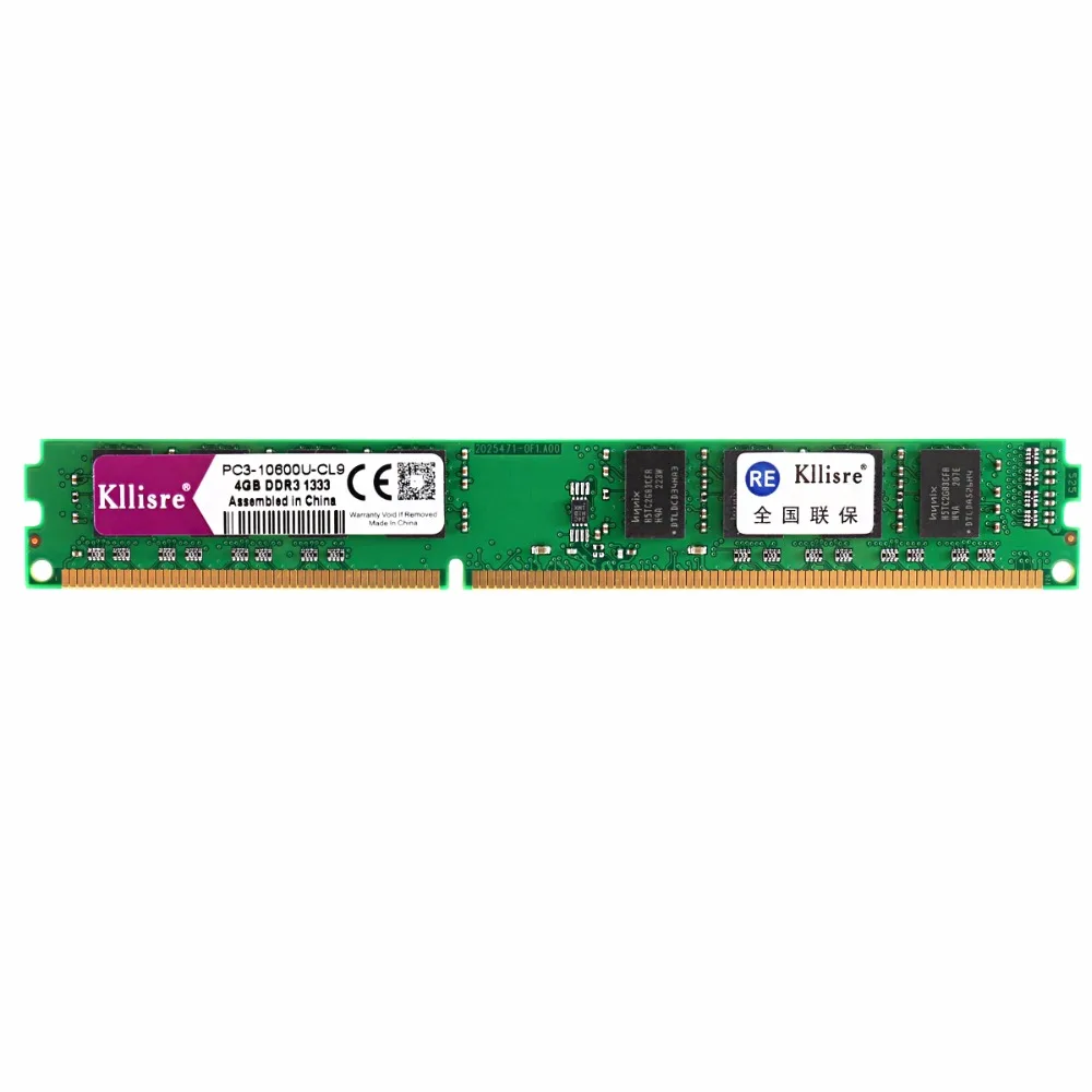 Оперативная память Kllisre DDR3 4 Гб 1333 без ecc dimm|ram tv|ram and hard diskmemoria usb flash drive |