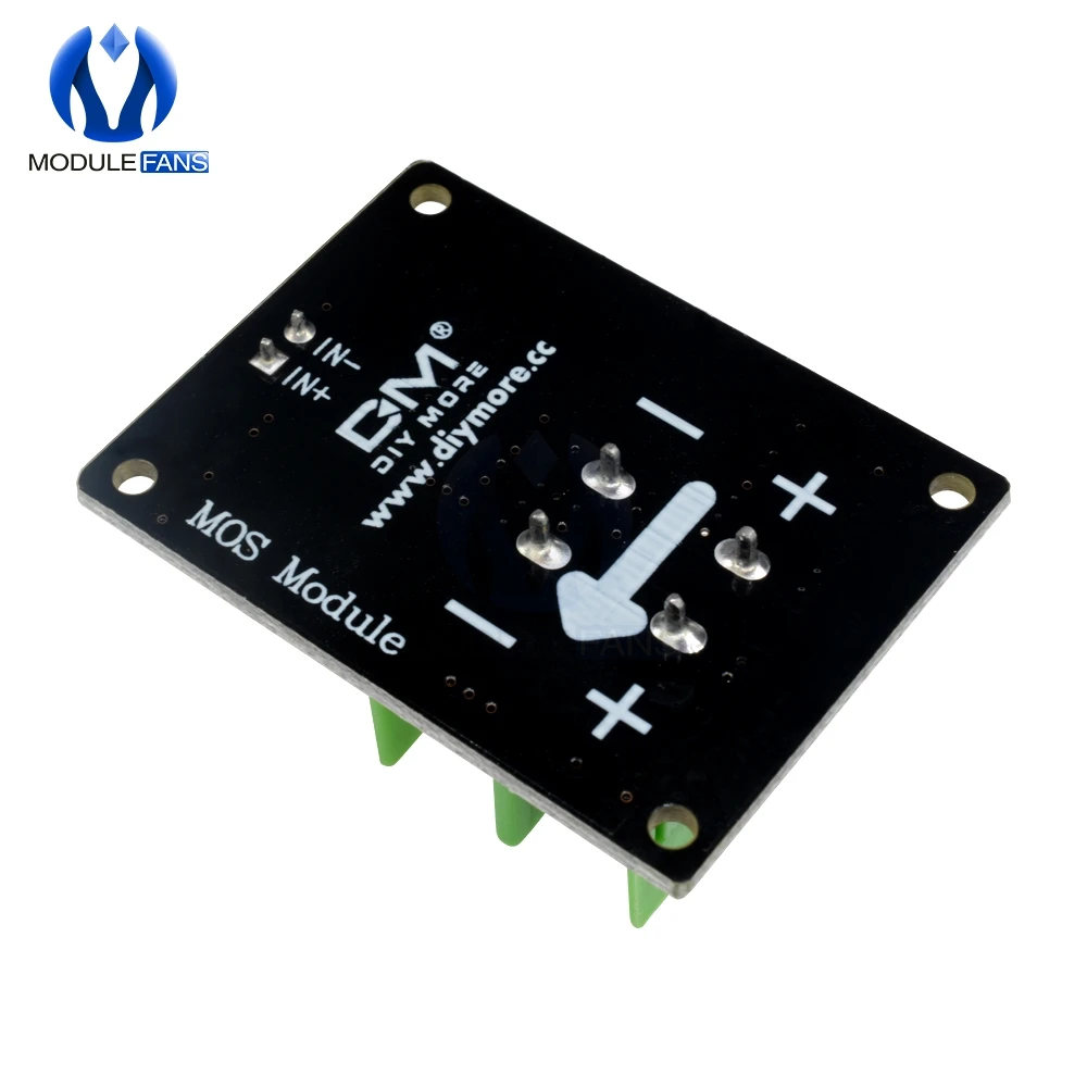 3 в 5 в низкое управление Высокое напряжение 12 В 24 в 36 в переключатель Mosfet модуль для Arduino подключения IO MCU ШИМ управление скорость двигателя 22A